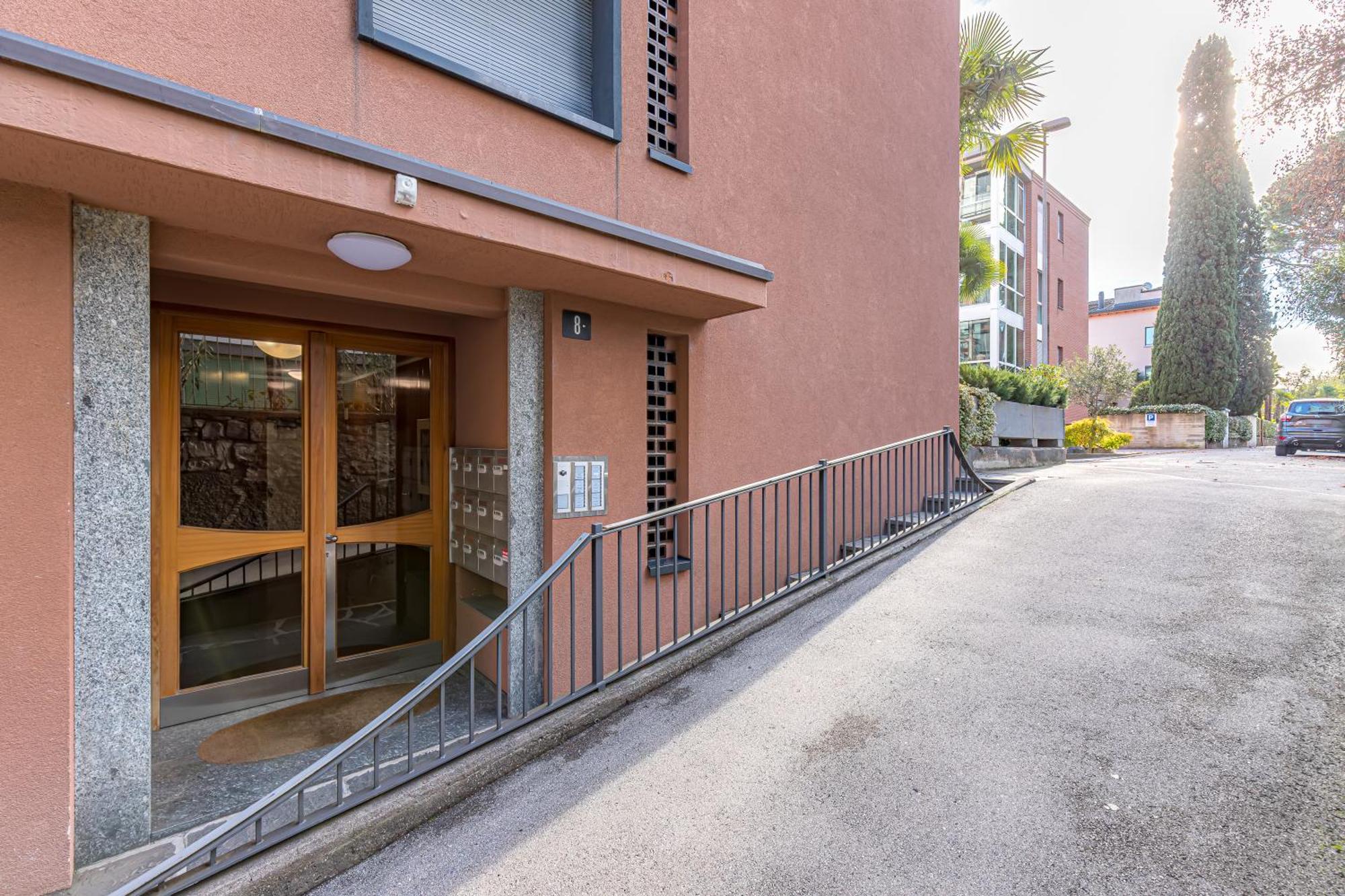 Ferienwohnung Imperial Of Lugano 4 With A Lake View Behind The Station And 10 Min From The Lake Exterior foto