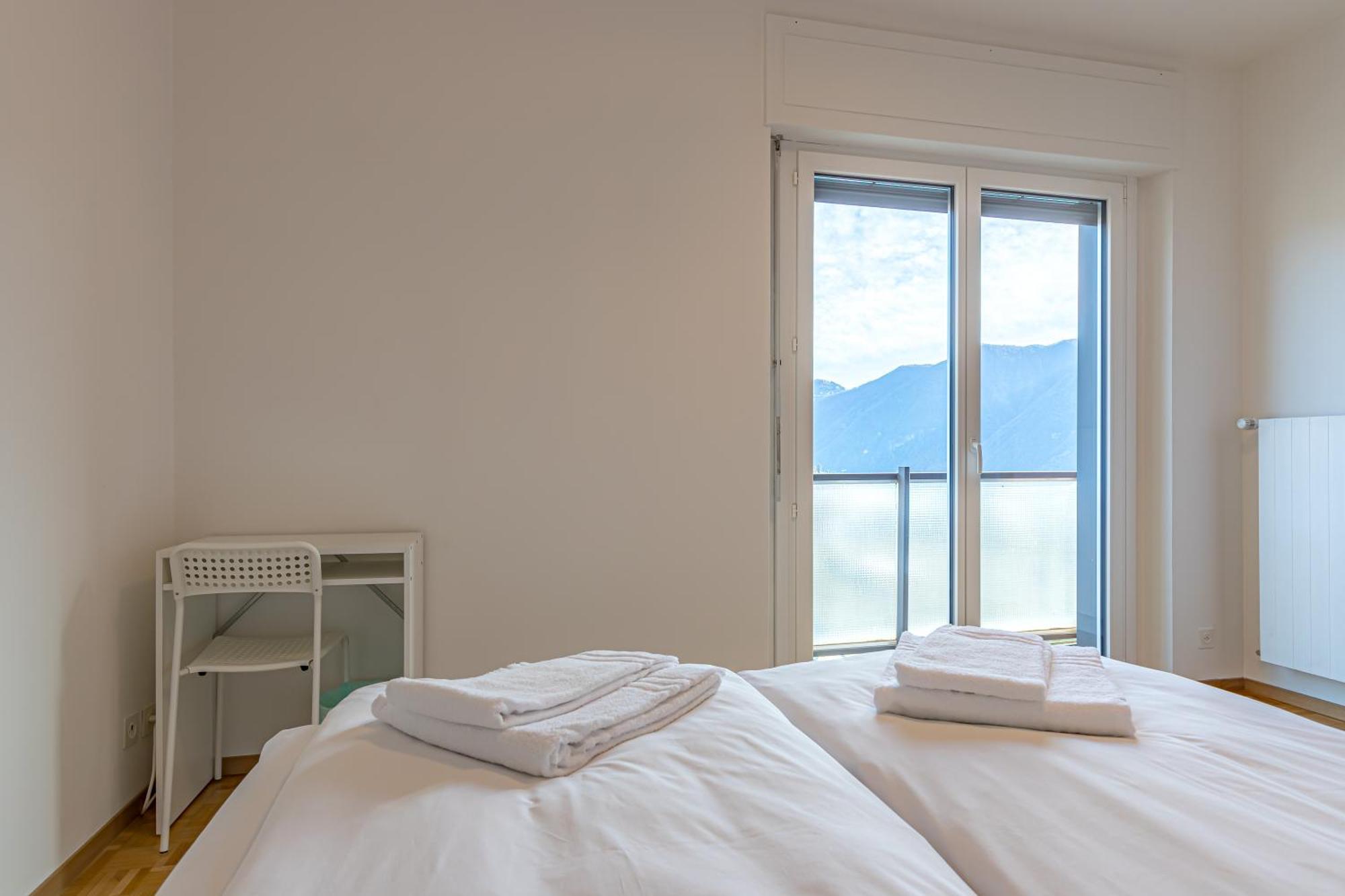 Ferienwohnung Imperial Of Lugano 4 With A Lake View Behind The Station And 10 Min From The Lake Exterior foto